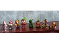 Lot of 8 toys, figures "Kinder Surprise"