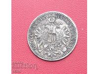 Αυστρο-Ουγγαρία - 10 κρόιτσερ 1870 - πολύ καλά διατηρημένο