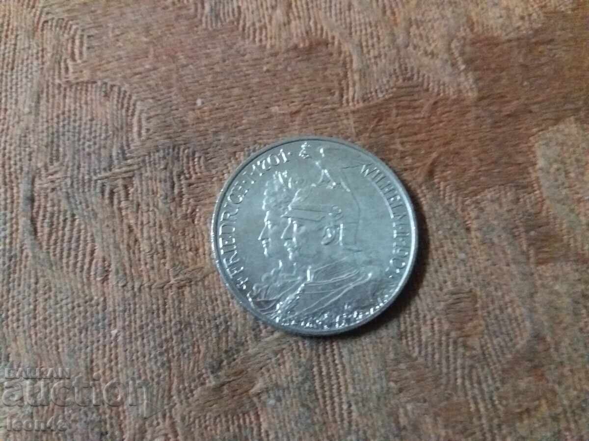 Germania 2 mărci 1901 argint cu preț € 30.00 | 58.68 BGN Germania 2 mărci 1901 argint cu preț € 30.00 | 58.68 BGN
