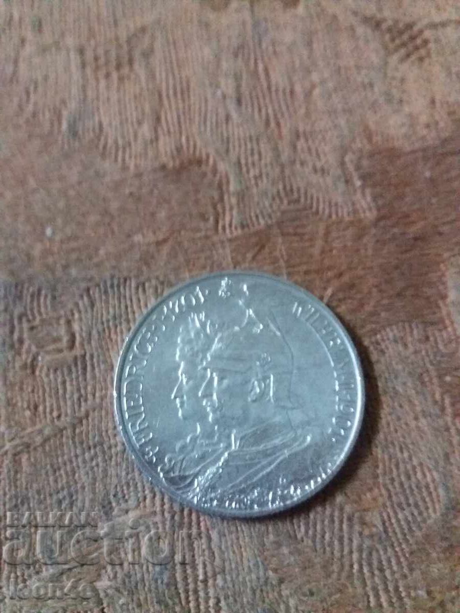 Germania 2 mărci 1901 argint Germania 2 mărci 1901 argint