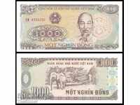 VIETNAM 1000 Dong VIETNAM 1000 Dong, P106, 1988 UNC /c