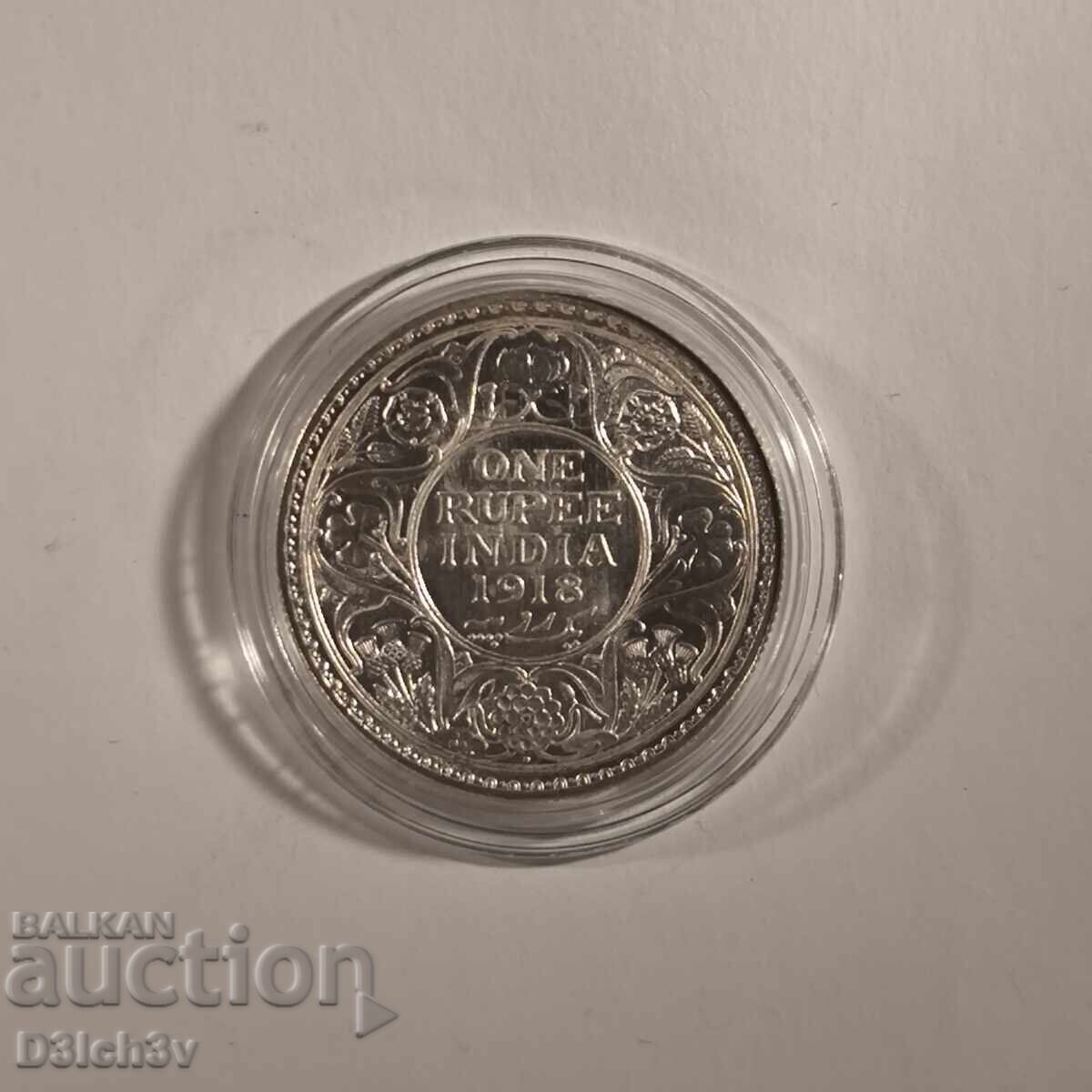 1 рупия 1913 Британска Индия* Джордж V * с цена € 60.00 | 117.35 лв. 1 рупия 1913 Британска Индия* Джордж V * с цена € 60.00 | 117.35 лв.
