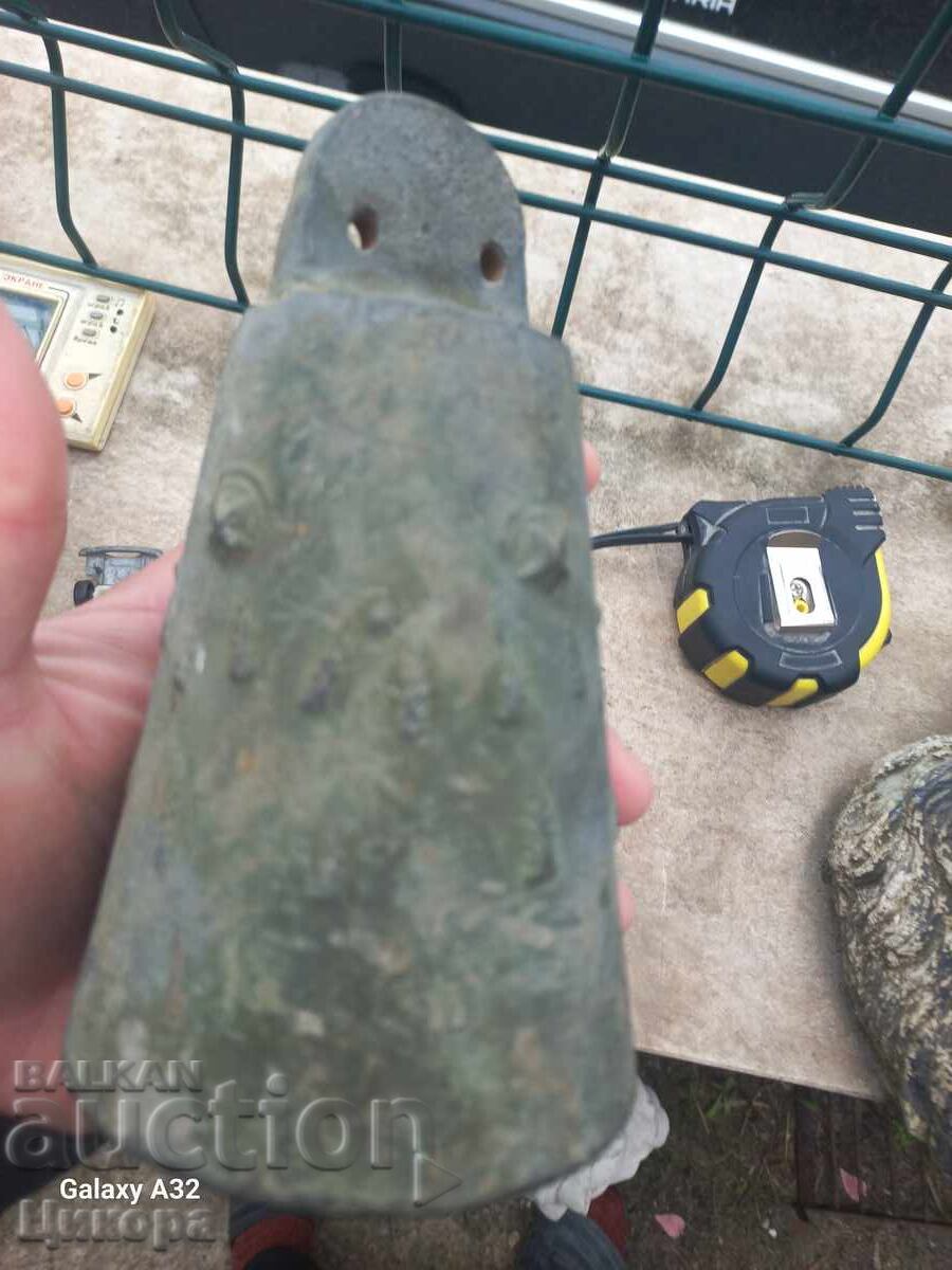 MARE CLOPOT DE EPOCĂ, CLOPOT DE TÂRG, TUMBELEK, HLOAPĂ - 6