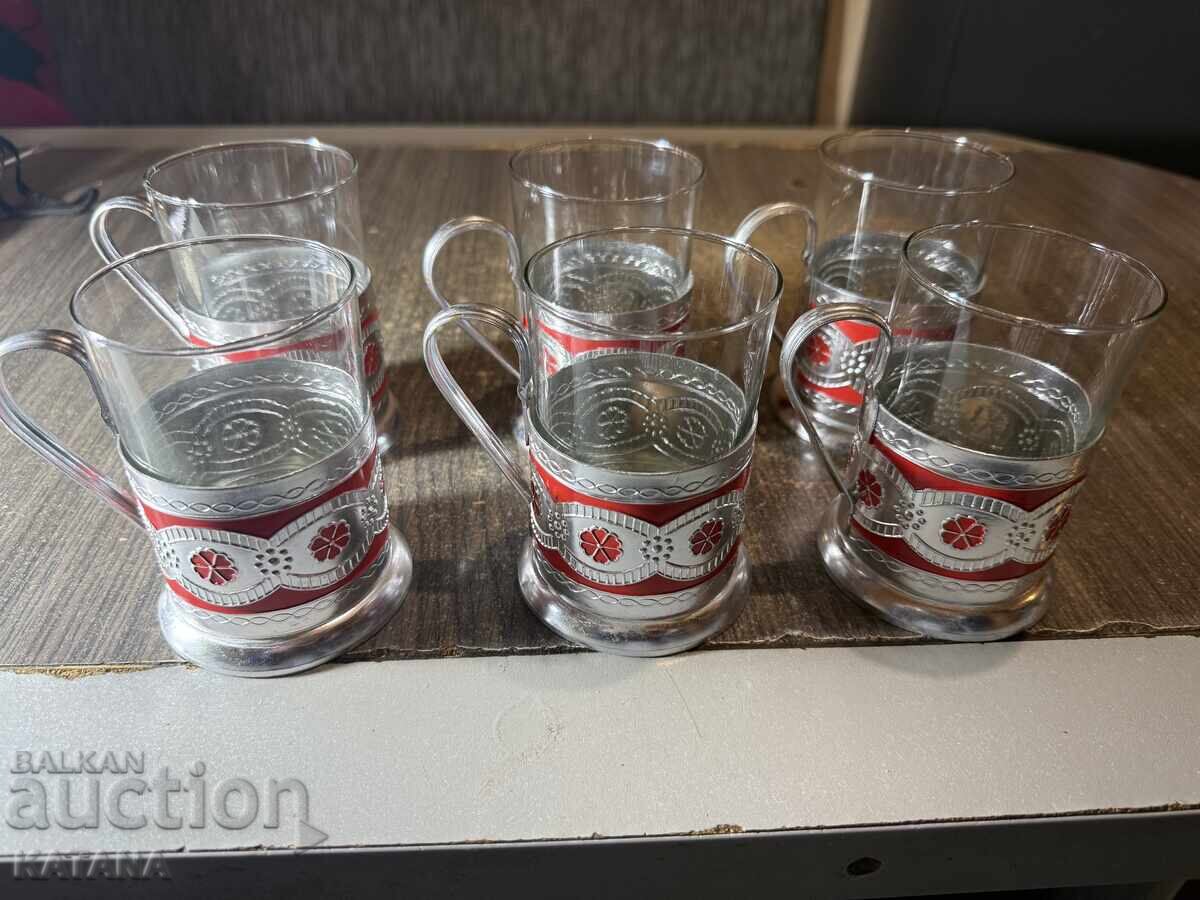 Cești de ceai soc 6 bucăți cu preț € 18.00 | 35.20 BGN