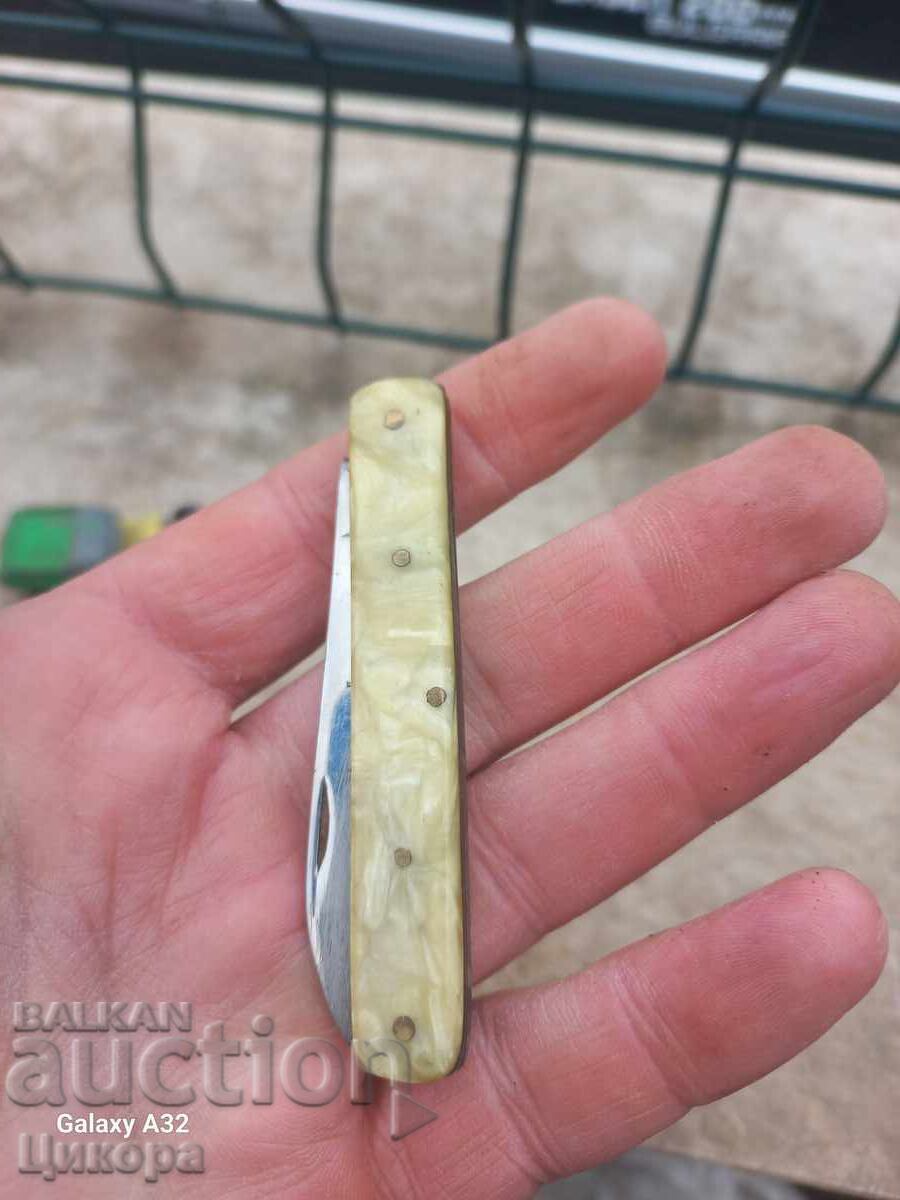 CUȚIT VECHI BULGĂRESC PLIABIL VELIKO TÂRNOVO - 5