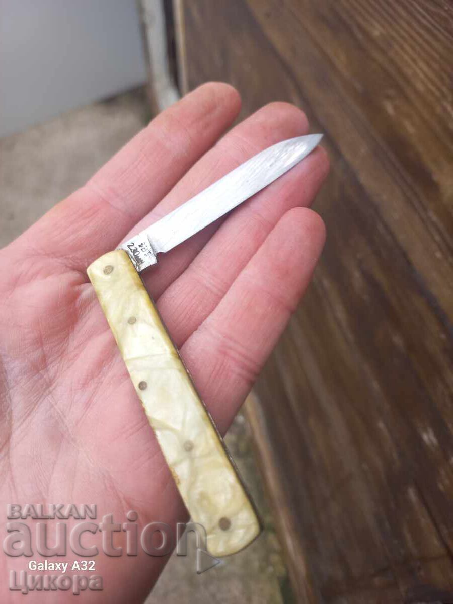 CUȚIT VECHI BULGĂRESC PLIABIL VELIKO TÂRNOVO