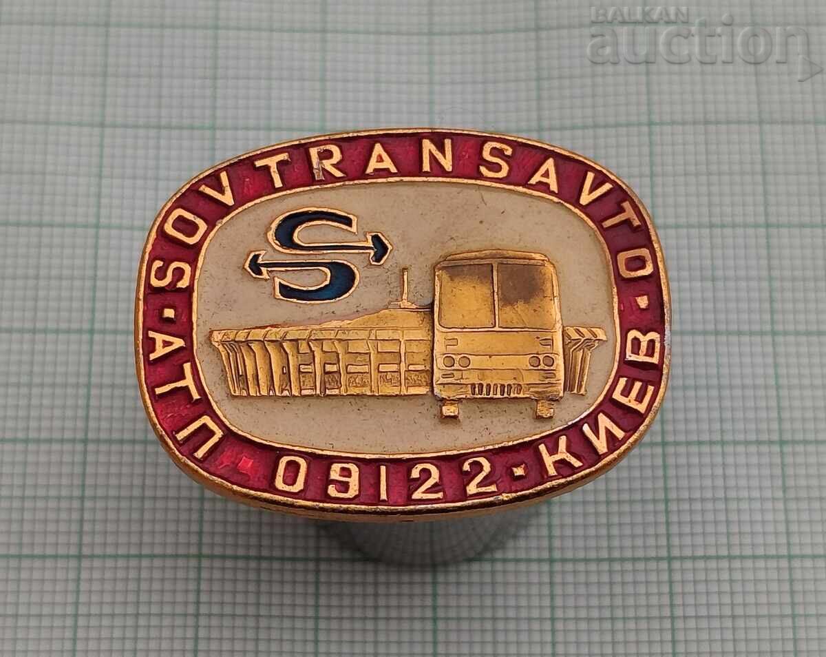 SOVTRANSAVTO URSS TRANSPORT INSIGNĂ