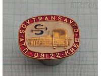SOVTRANSAVTO URSS TRANSPORT INSIGNĂ