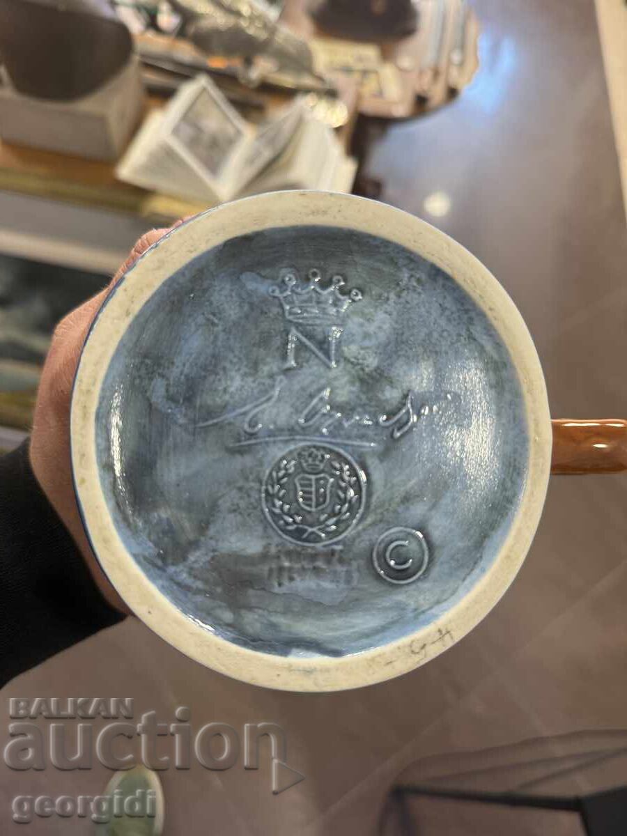 Cană italiană vintage „Caracter” – S. Orvis. №7908 - 7