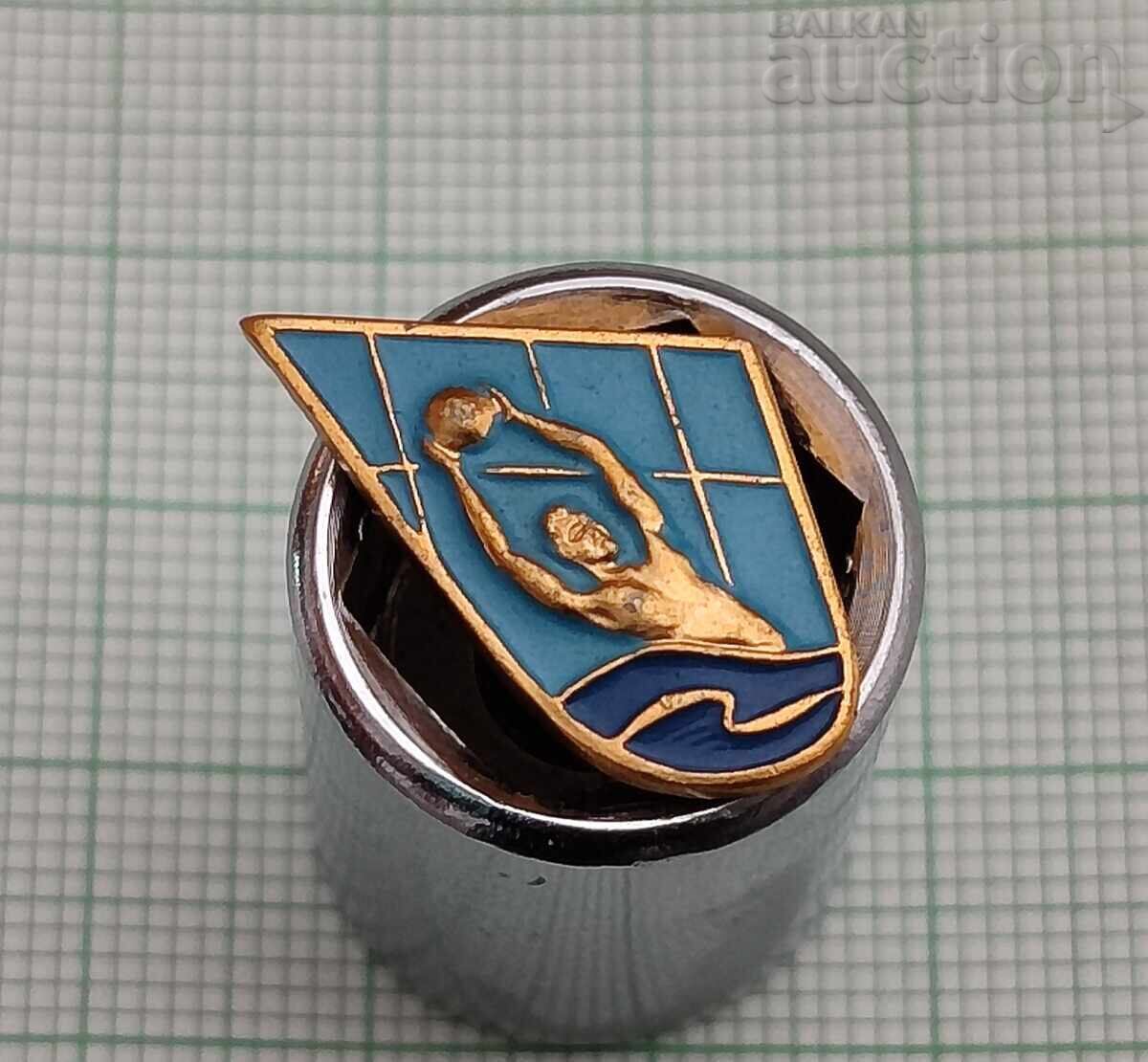 ΣΗΜΑ (znachka) ΑΘΛΗΜΑΤΟΣ ΥΔΑΤΟΣΦΑΙΡΙΣΗΣ ΣΟΒΙΕΤΙΚΗΣ ΕΝΩΣΗΣ