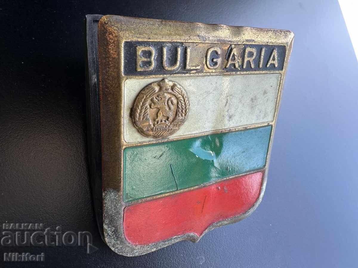 Соц Ретро Автомобилна Емблема Табела НРБ - 7