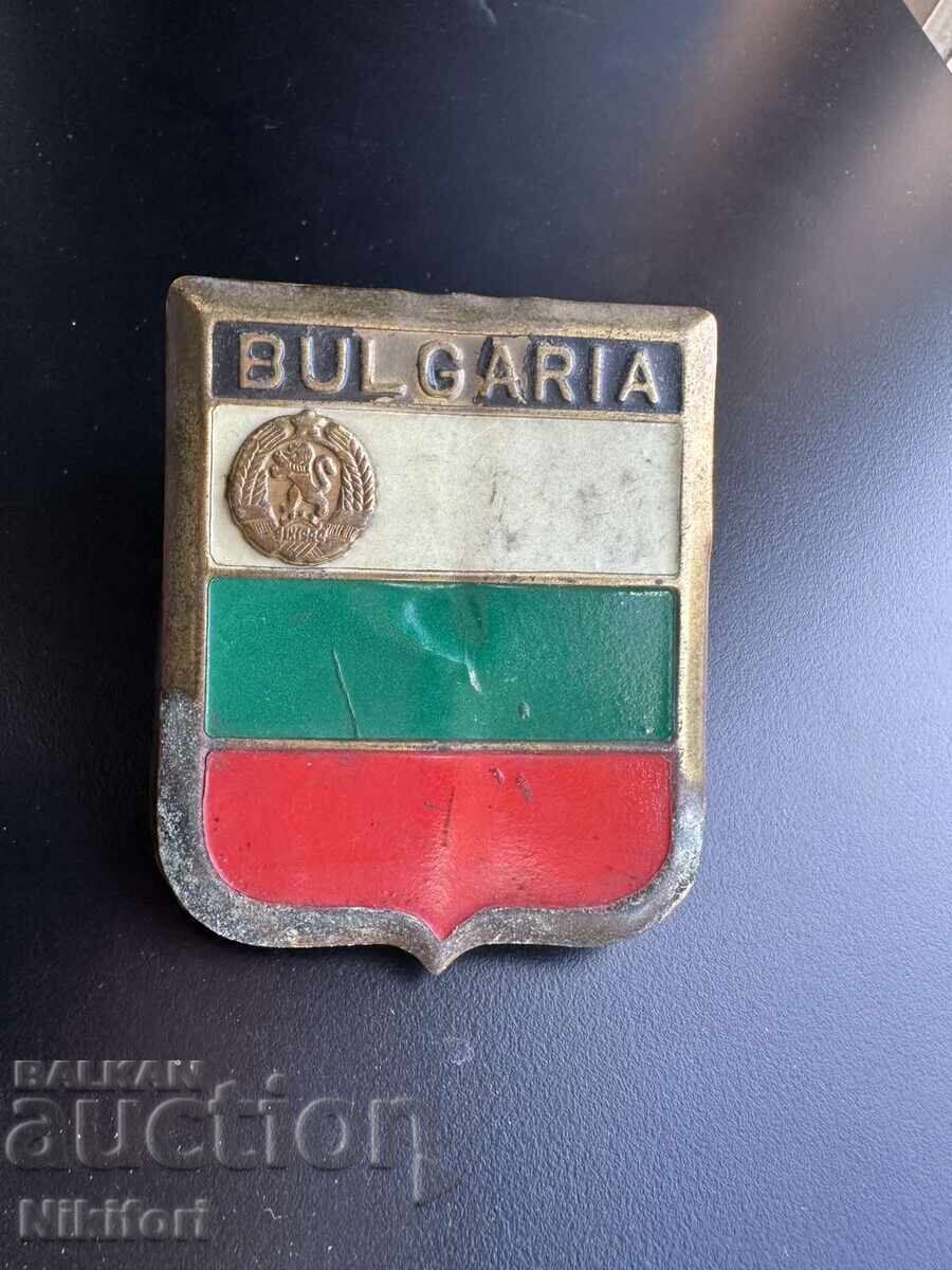 Соц Ретро Автомобилна Емблема Табела НРБ