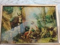 Стара картина в рамка