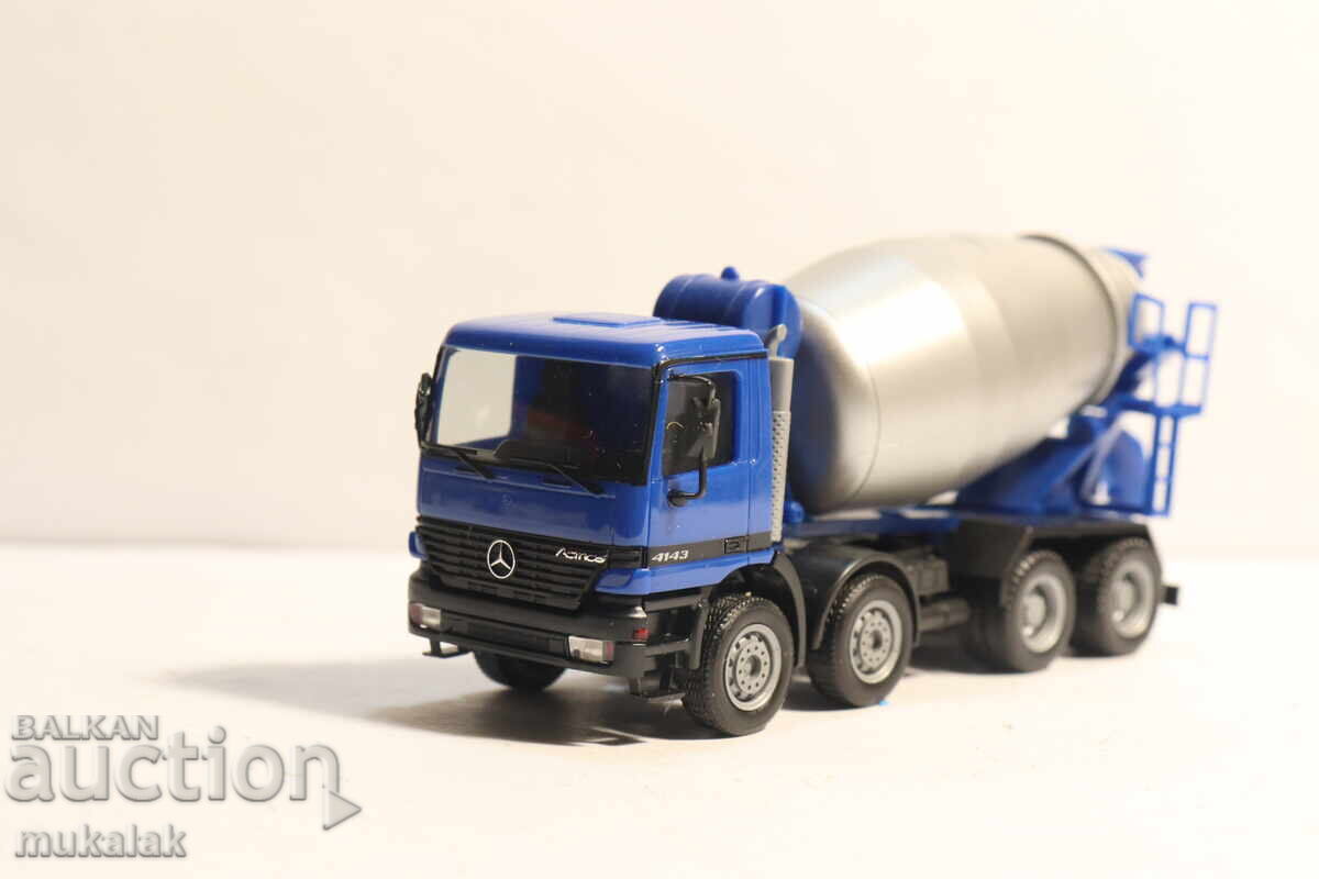 HERPA 1/87 MERCEDES ACTROS BETONIERĂ MIXER CAMION MODEL - 7