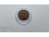 Monedă - BULGARIA - 1 stotinki - 1912