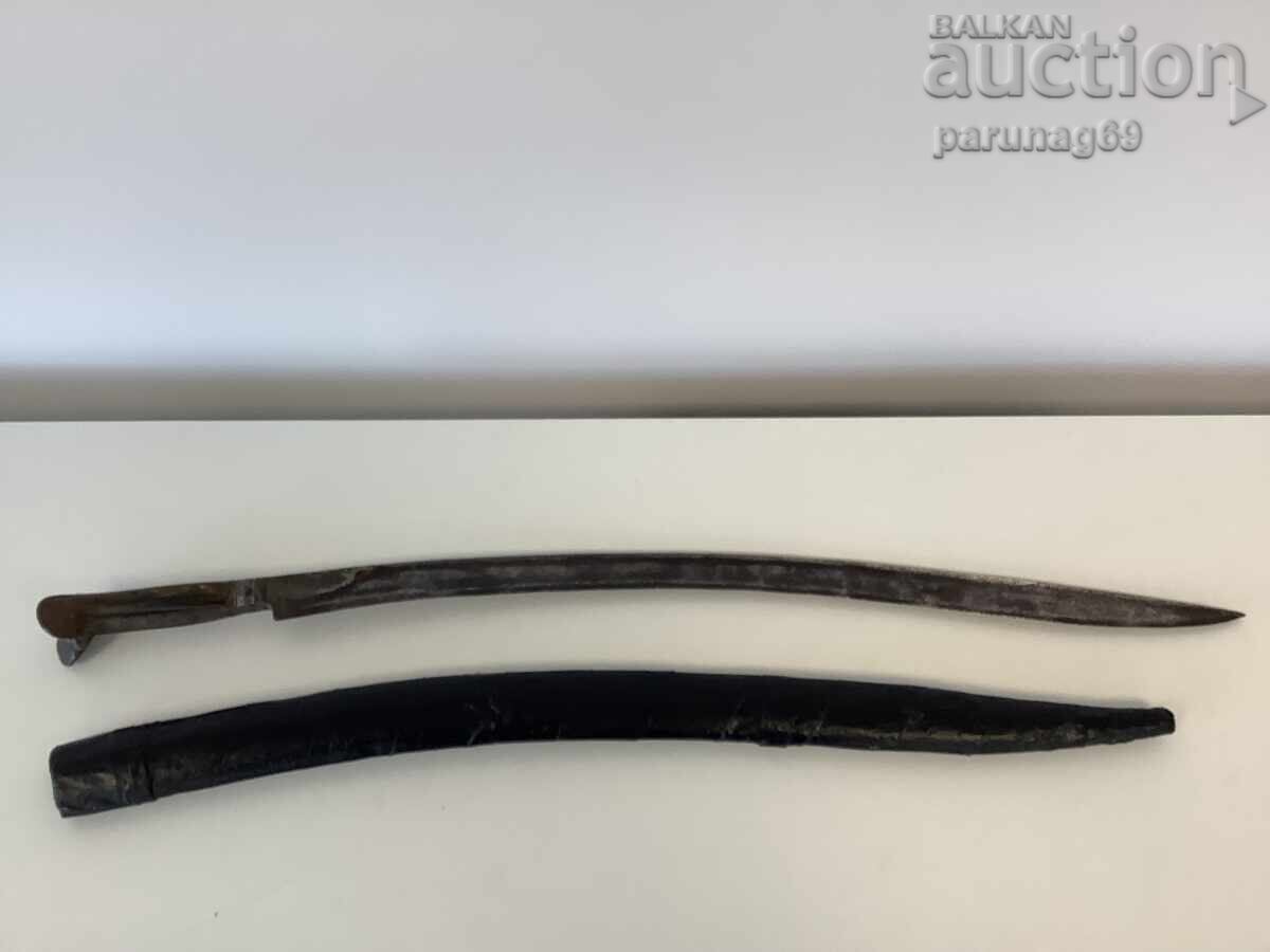 Imperiul Otoman - iatagan cu teacă de lemn - din Asia Mică cu preț € 499.00 | 975.96 BGN