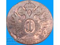 Austria 1 Kreuzer 1800 S - Schmolnitz Franz II Împărat