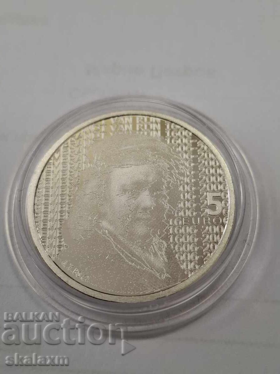 Licitație Argint 5 euro 2006 Olanda