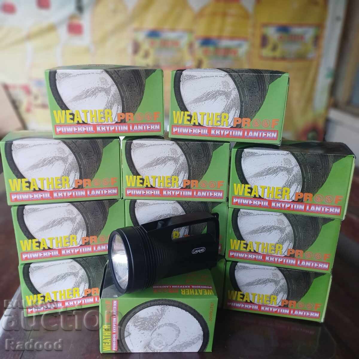 Доставка на Лот Фенери,Прожектори 12 броя.