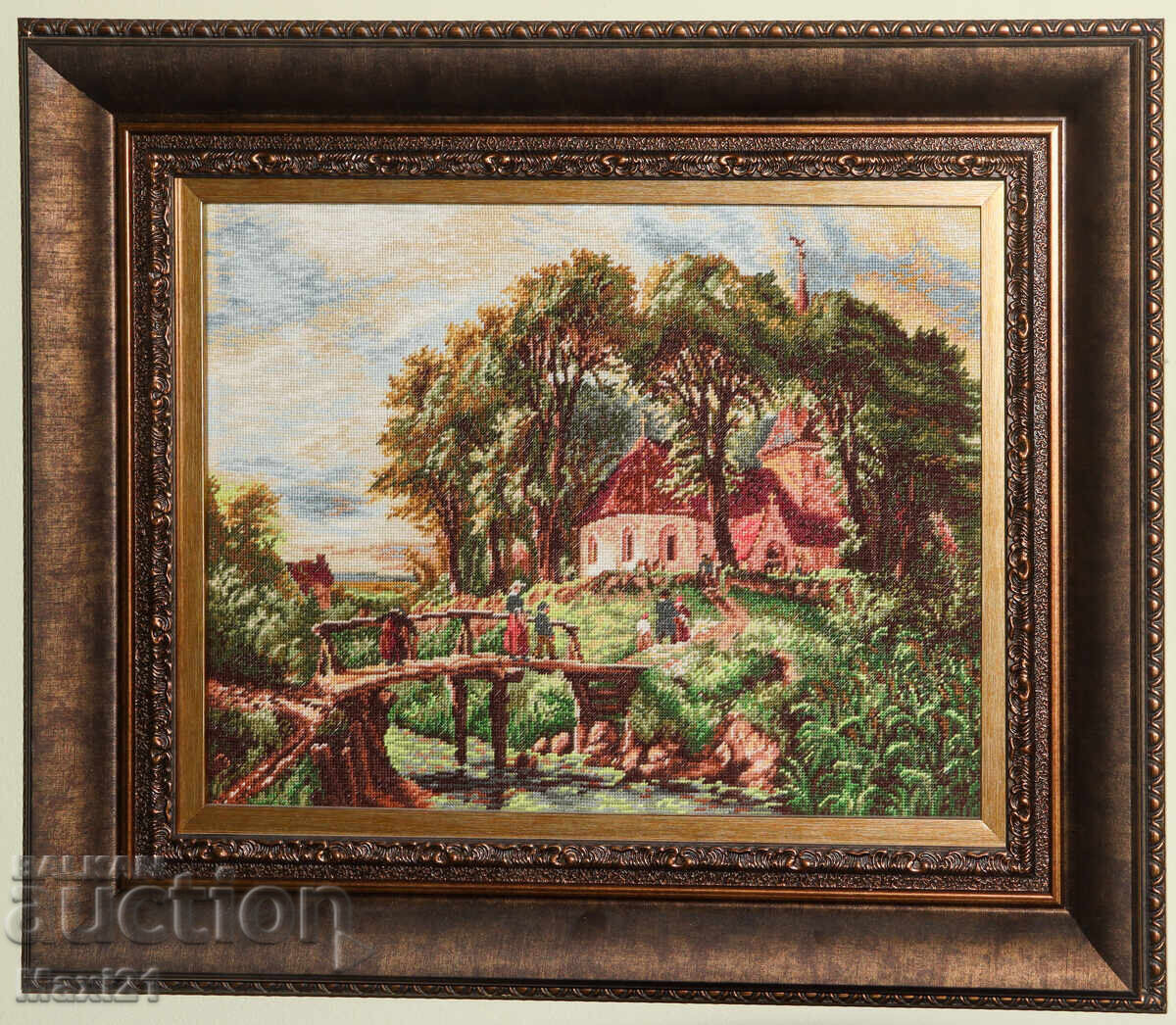 Γομπλέν "Ο δρόμος προς την παλιά εκκλησία" κάδρο με τιμή € 750.00 | 1466.87 BGN