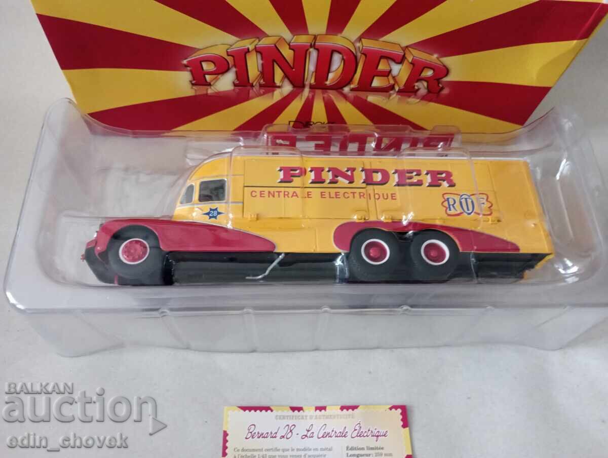 1/43 DéAgostini/IXO mașinuță metalică de colecție circ - 7