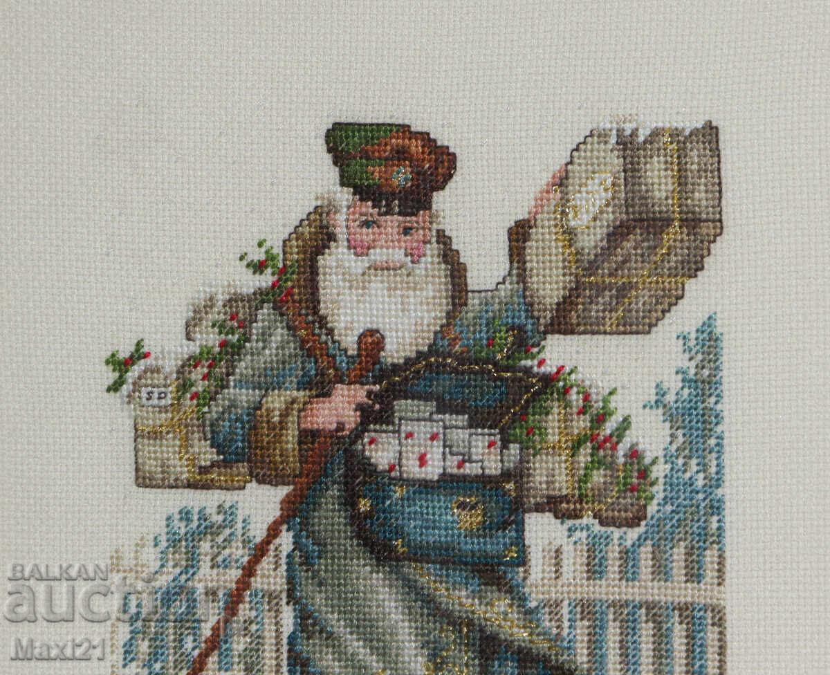 Γομπλέν "Ο χαρούμενος ταχυδρόμος" κορνίζα - 5