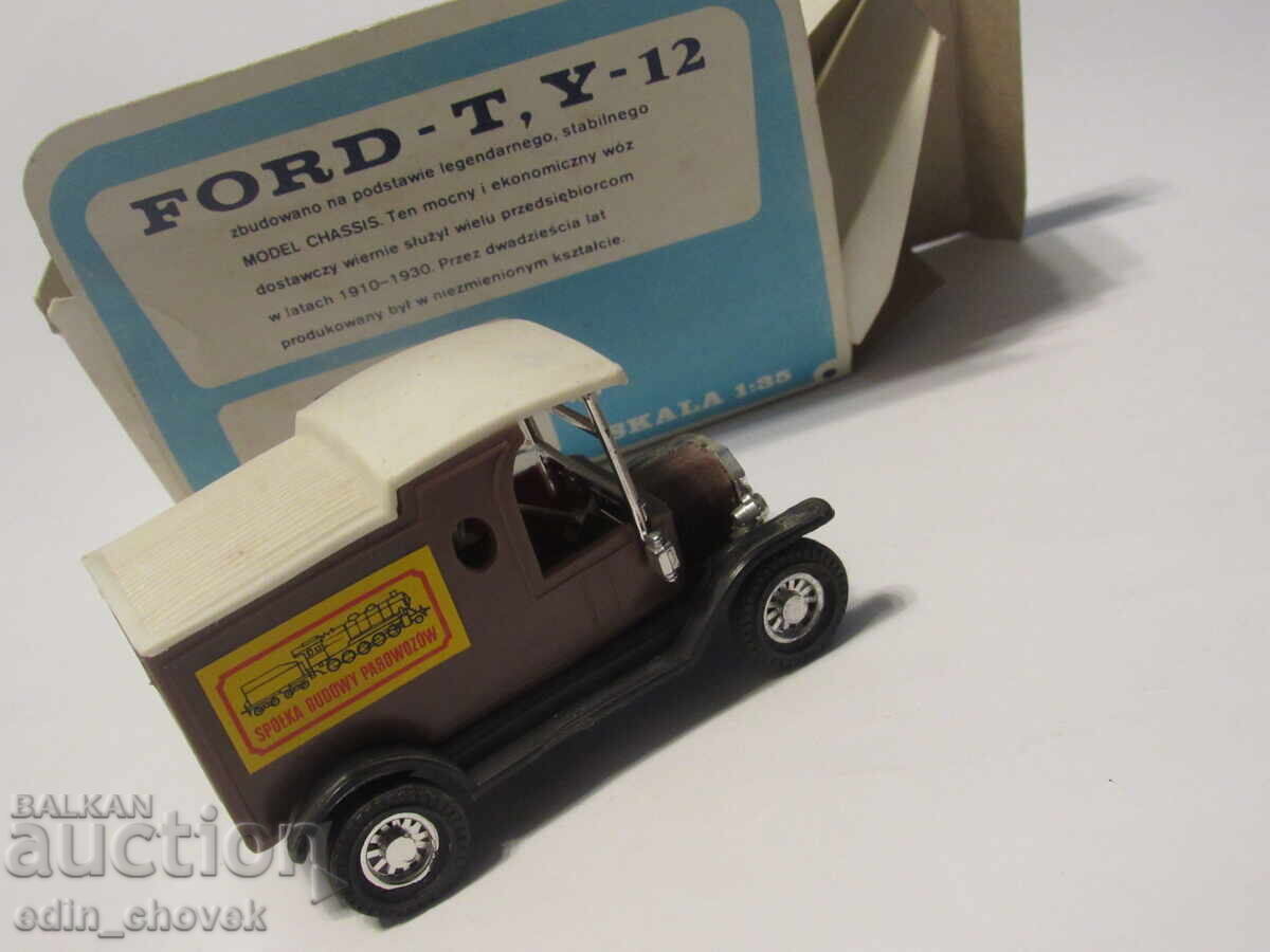 Licitație 1/35 Matchbox Polonia Ford T 1912 Y-12 cărucior social