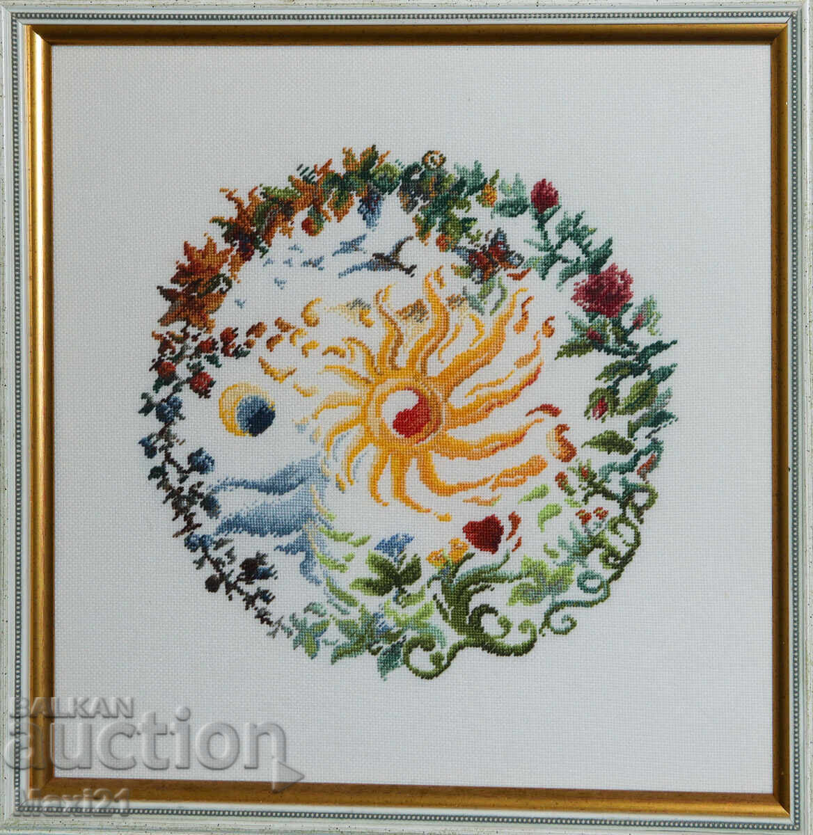 Δημοπρασία Γομπλέν "Ο κύκλος της ζωής" κορνίζα