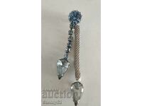 Μενταγιόν με πέτρες μήκος 6 εκ