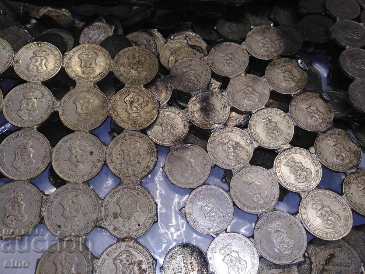 Παράδοση 1888-1913 g. ΒΑΣΙΛΕΙΟ ΤΗΣ ΒΟΥΛΓΑΡΙΑΣ νομίσματα, νόμισμα, λεβ, λεβα