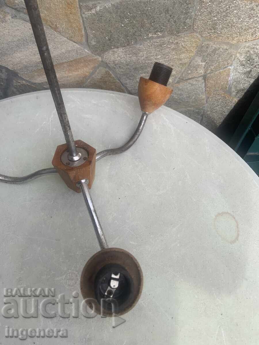 Used Antique Wooden Triple Chandelier with price € 6.00 | 11.73 BGN