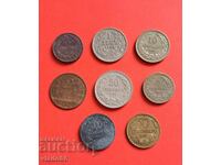 Лот стари български княжески и царски монети