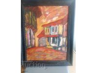 Дора Кънчева маслена картина