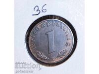 Germany Third Reich 1 Reichspfennig 1939