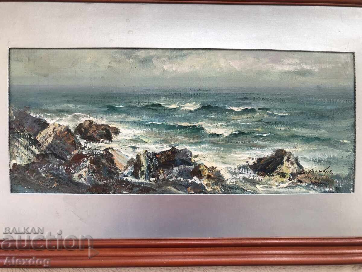 Δημοπρασία Ελαιογραφία του Βίλι Αλέκοφ