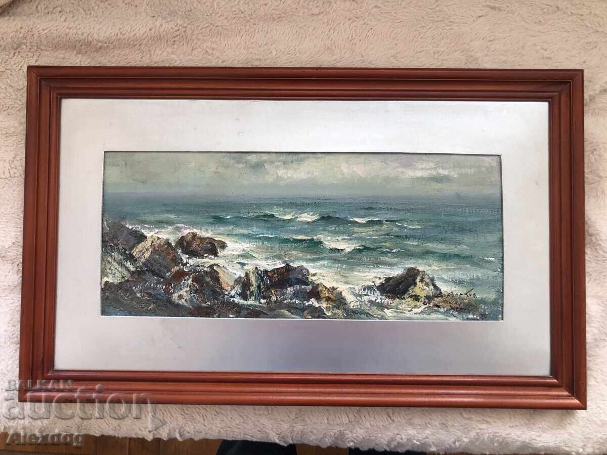 Ελαιογραφία του Βίλι Αλέκοφ