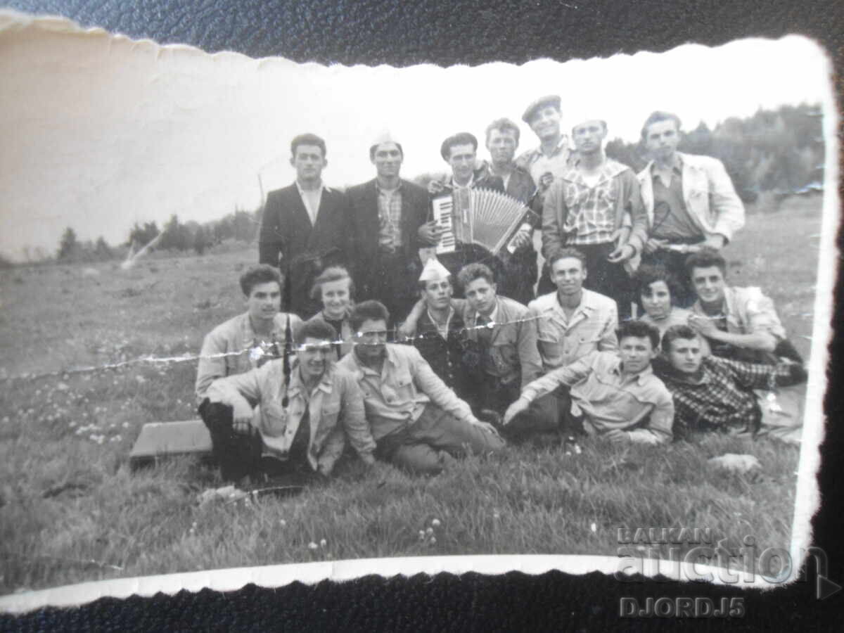 Стара снимка, 25.V.1956 год., Витоша