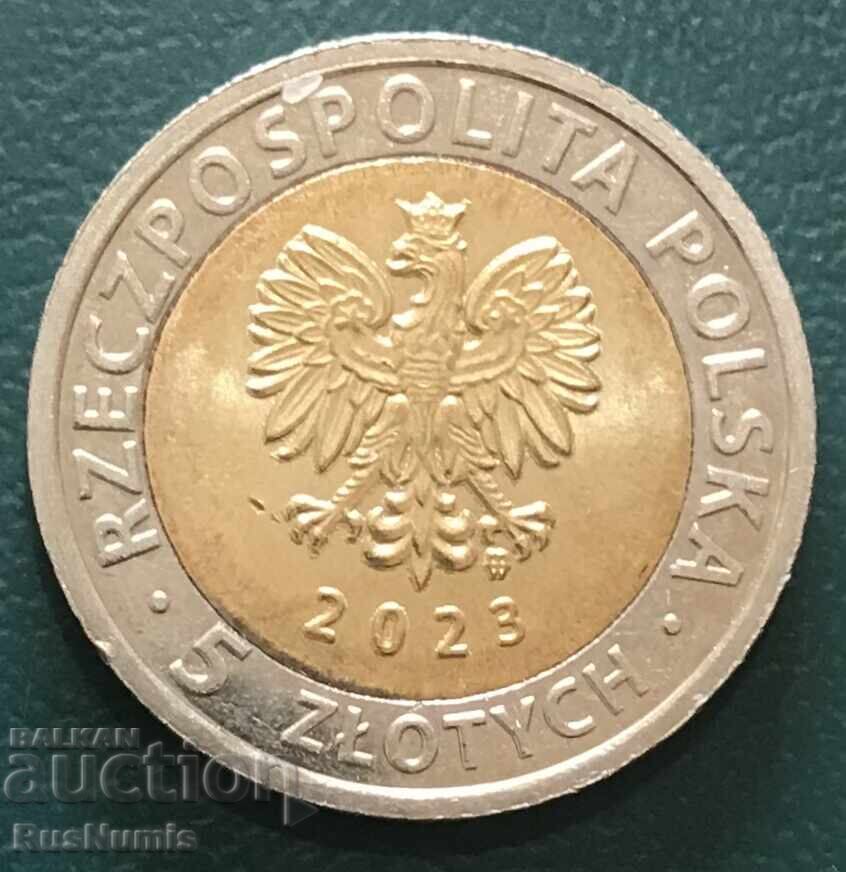 Polonia .5 zloti 2023 g. Mănăstirea Postcisterciană cu preț € 3.80 | 7.43 BGN