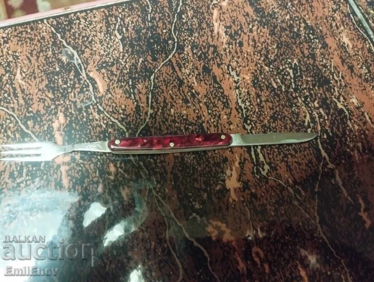 Аукцион Стар български нож завод Петко Денев