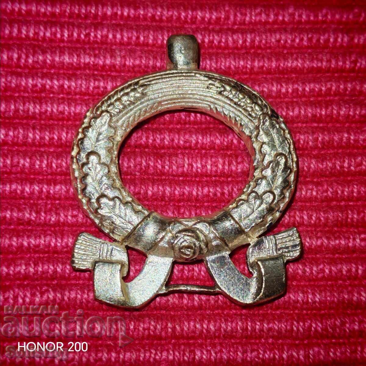 Laurel wreath for an order