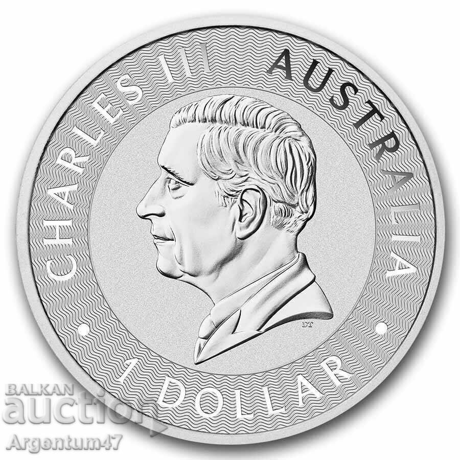 NOU!!! ARGINT 1 OZ 2026 AUSTRALIA - KANGUR cu preț € 112.99 | 220.99 BGN