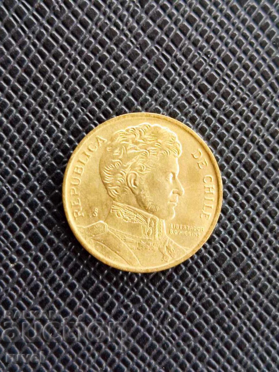 Чили 1 песо, 1990 год. с цена € 0.55 | 1.08 лв.