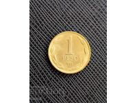 Chile 1 peso, 1990 god