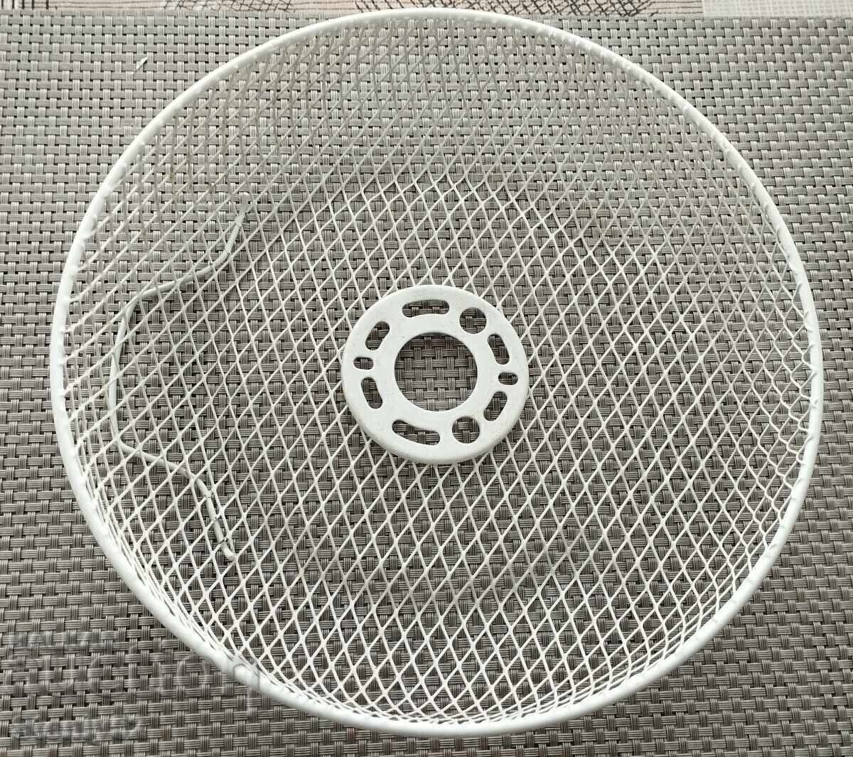 Metal bread basket with coating, diameter 27 cm