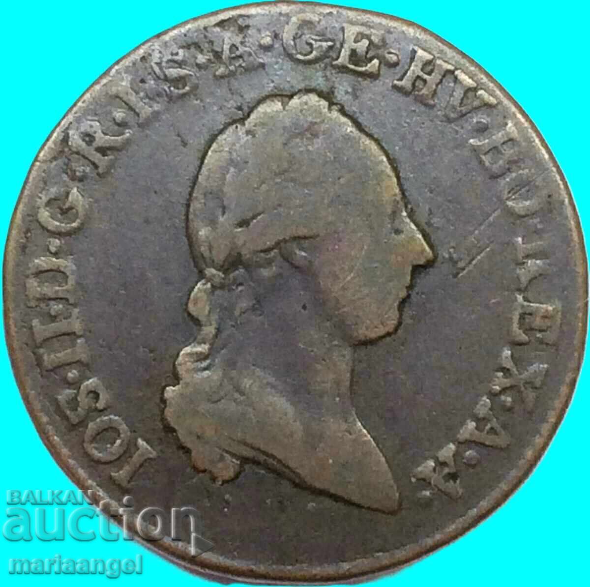 1 Kreuzer 1790 S - Schmolnitz Joseph II Austria with price € 9.90 | 19.36 BGN