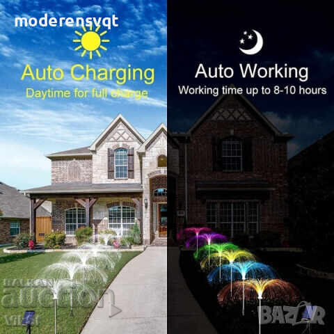 Livrarea Lampă solară de grădină Meduza