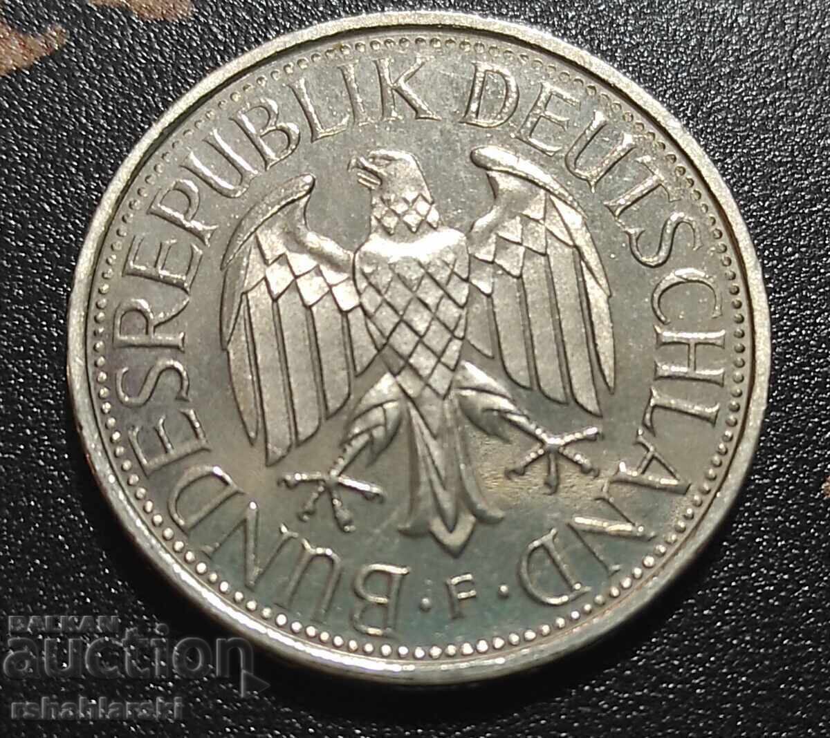 Monedă Germania 1 marcă "F" [1984] cu preț € 0.80 | 1.56 BGN