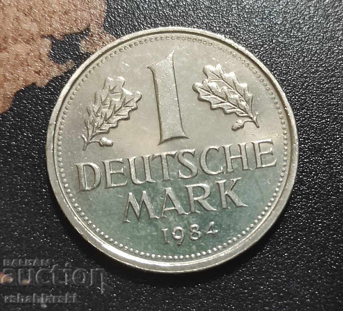 Monedă Germania 1 marcă "F" [1984]