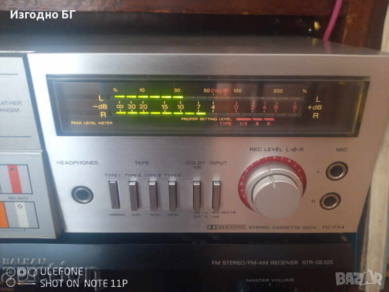 Ретро дек Sony TC-FX4 - Отлично състояние! - 5