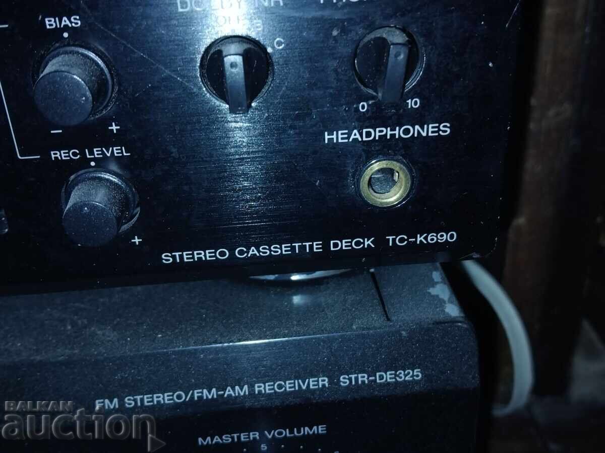 Триглав дек SONY TC-K690, 3 head - 6